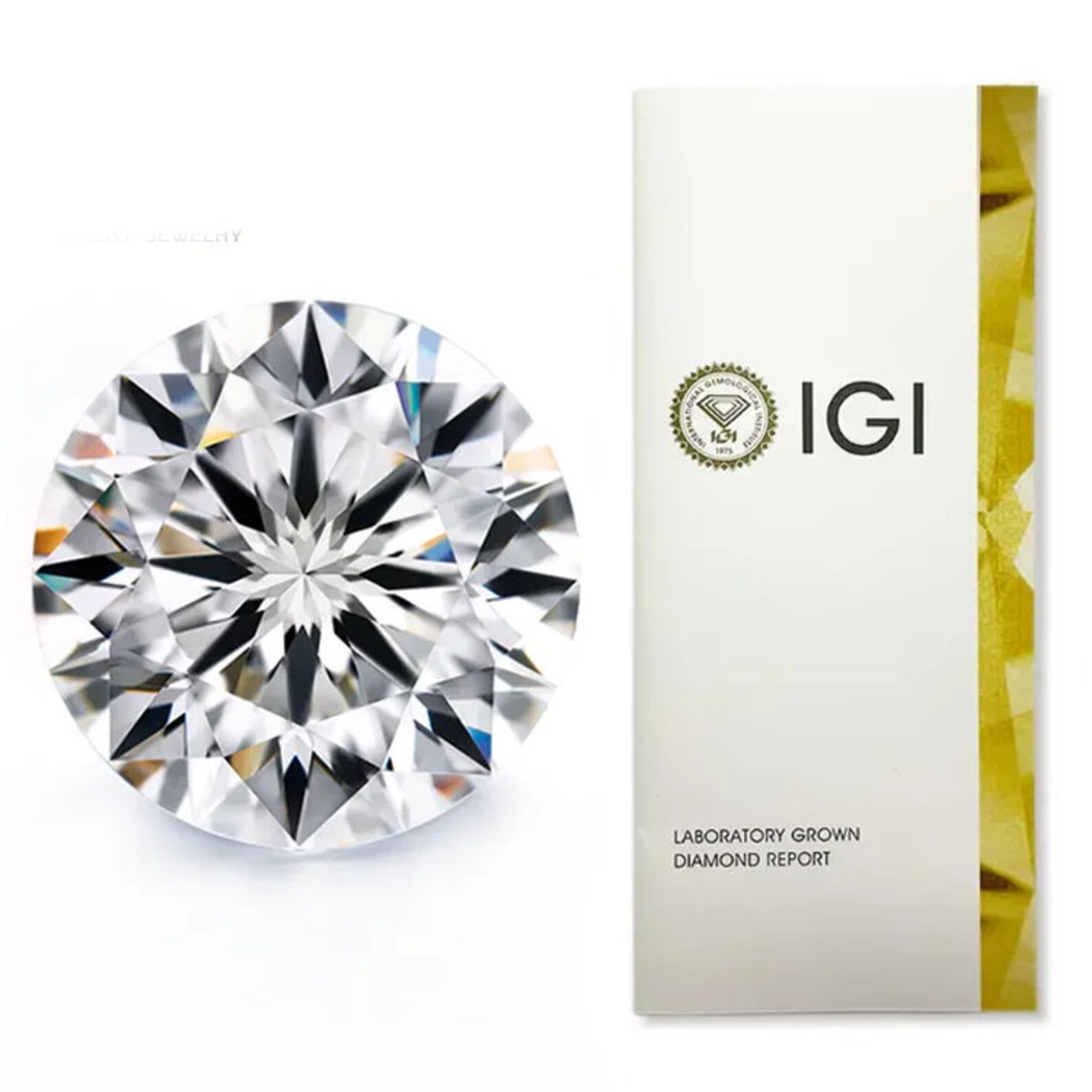 天然ダイヤモンドと同じ成分 — IGI Laboratory Grown Diamond Report