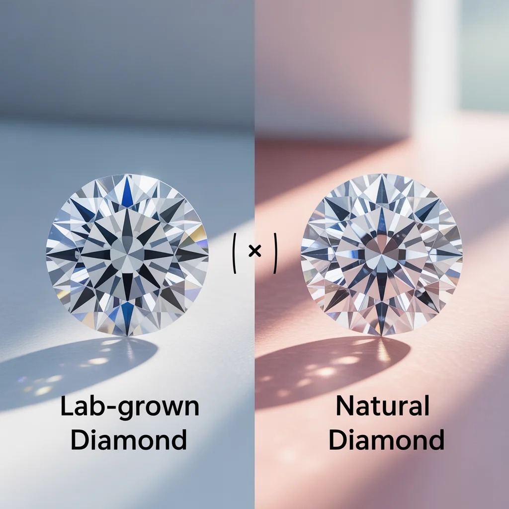 Lab-grown Diamond × Natural Diamond